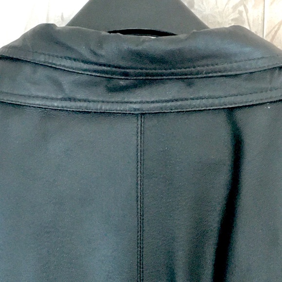 Prestige Leather Black Motorcycle Jacket Large. - Picture 11 of 13